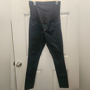 Liz Lange Dark Blue Maternity Jeggings